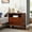 Walnut, variant on Mid - century Modern Charging Solution - End Table with USB Ports for Bedroom Convenience