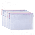 thumbnail image 1 of 5pcs Paper Bag A4, Plastic Paper Bag With Zipper, 1 of 4