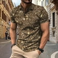 thumbnail image 2 of ameIAEA Men's Summer Short Sleeve Casual 3 Button T-Shirts Basic Golf Work Tees Tops with Pocket, 2 of 5