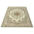 thumbnail image 3 of Tzou Floral Medallion Area Rugs 4x6, Soft Low-Pile Carpet for Indoor Home Decor in Bedroom, Living Room, Office, Anti-Slip, Machine Washable, 3 of 7