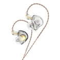 thumbnail image 1 of Auriculares auriculares de cancelación de ruido de cable desmontable con micrófono Hifi Manos de bolsillo Música libre Computadoras de auriculares Transparentes con cableado regular 3.5 mm Inevent EL022595-03B, 1 of 7