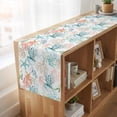 thumbnail image 6 of Table Runners 72 Inches Long Dress Scarves, Teal Red Jellyfish Coastal Farmhouse Kitchen/Dining Table Runner, Coffee Tablerunners, Summer Beach Coral Starfish Nautical 18x72 Inch, 6 of 9