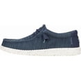 thumbnail image 3 of HEYDUDE Wally Stretch Sox Navy Men's Size 11, 3 of 8