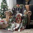 thumbnail image 5 of Christmas Blankets Soft Prints Fleece Throw Blanket for Winter Bedding Home Living Room Sofa Couch and Gift Throw Blanket Farmhouse Holiday Decor, 5 of 6