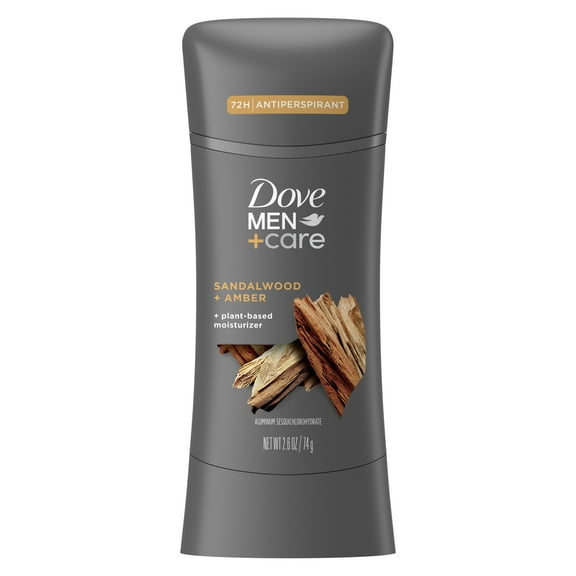Dove Men Care Long Lasting Men's Antiperspirant Deodorant Stick Sandalwood & Orange, 2.6 oz