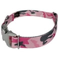 thumbnail image 5 of Country Brook Petz® Premium Pink and Grey Camo Dog Collar and Leash, Small, 5 of 7