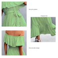 thumbnail image 5 of Vestido De Verano, Vestido De Una Pieza, Cómodo, A La Moda, Estampado De Puntos, Dobladillo Irregular Para Vacaciones, 5 of 5