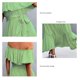 thumbnail image 5 of Vestido De Una Pieza, Dobladillo Irregular A La Moda, Cómodo Vestido Informal Con Estampado De Puntos Para Cita Para Mujer ANGGREK Otros, 5 of 5