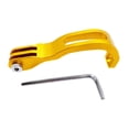 thumbnail image 2 of S SERENABLE Front Light Mount Bracket Flashlight Holder Cycling Bike HeadLight Gold, 2 of 4