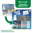 thumbnail image 2 of EXPO Dry Erase Markers, Low Odour Ink, Fine Tip, Assorted Colours, 7 Piece Set (w/ Eraser & Spray Cleaner), 2 of 7