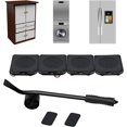 thumbnail image 4 of Portador de muebles con ruedas giratorias de 360 grados, juego de ruedas para muebles de servicio pesado portátil con guantes Kuyhfg Sin marca, 4 of 5