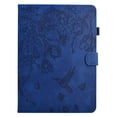 thumbnail image 6 of ELEHOLD Case For Lenovo Tab M10 Gen 3 Embossed Flowers and Birds Leather Tablet Case, Slim Back Smart Cover, Full Body Protection, Kickstand,with Card Pocket, Darkblue, 6 of 10