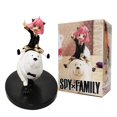thumbnail image 1 of 14cm SPY×FAMILY Anya Anime Figure Bond Anya Forger Action Figures Kawaii Girl Riding Dog Figurine PVC Collection Model Doll Toy, 1 of 6