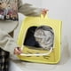 thumbnail image 2 of Yhmxh Mochila transportadora para gatos, bolsa con ventana transparente, transportín de malla transpirable portátil, bolsa de transporte pequeña para gatos, transportín plegable de lados blandos pa, 2 of 6