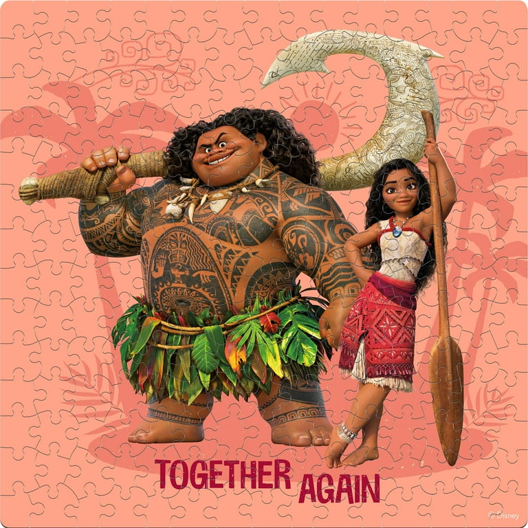 Ceaco 200 Piece Moana 2 Together Again Colorful Jigsaw Puzzle for