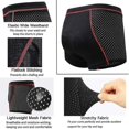 thumbnail image 4 of Men's Cycling Underwear Shorts Breathable 3d Gel Padded Mtb Biking Riding Shorts, 4 of 4