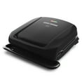 thumbnail image 1 of George Foreman 4-Serving Removable Plate Grill and Panini Press, Black, GRP1060B, 1 of 1