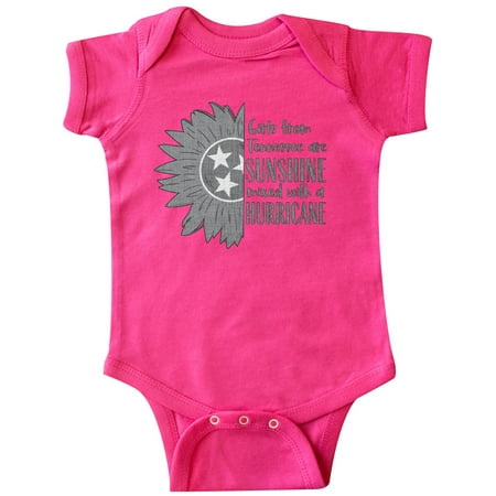 

Inktastic Girls From Tennessee Are Sunshine Mixed With A Hurricane Gift Baby Boy or Baby Girl Bodysuit