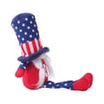 thumbnail image 2 of Huge Memorial Day Savings! Boovnll 4th of July Patriotic Gnomes Decorations - Handmade Plush Swedish Tomte Gnomes Ornaments for Memorial Day Gift, Patriotic Party Table Decor, 4th of July Decorations, 2 of 7