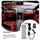 thumbnail image 5 of Riwesomey Tiras de luces LED para coche, Interior debajo del salpicadero, ventana trasera, Control remoto, lámpara de ambiente, sonido activado, Bombillas para automóviles 48smd Feuerzeuganschluss Riwesomey VI015237-06B, 5 of 6