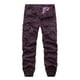 thumbnail image 1 of Pantalones largos para hombre, multibolsillos, lavados, informales, para exteriores, de algodón y poliéster, 1 of 3
