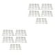 thumbnail image 3 of Qarigey Llavero Exquisito DIY Charm Decor Craft Accesorio Hacer Ornamento Colgante para Artesanías Plata 100 Piezas Plata 100 Stück 2piezas Qarigey CBP351639, 3 of 5