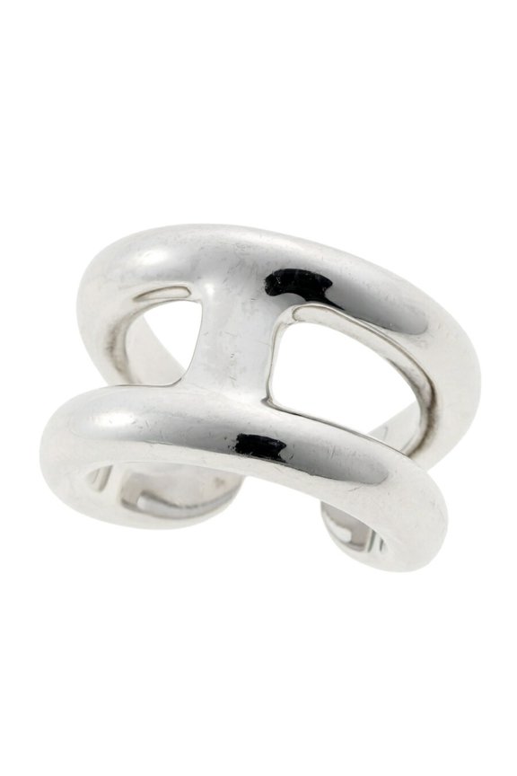 Pre-Owned Hermes HERMES Ring Osmos PM Ag925 # 51 S-159774