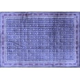 thumbnail image 1 of Ahgly Company Indoor Rectangle Persian Blue Traditional Area Rugs, 6' x 9', 1 of 4