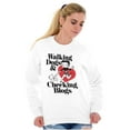 thumbnail image 4 of Betty Boop Funny Dogs and Blogs Cute Women Plus Size Sweatshirt Brisco Brands 4X, 4 of 5