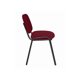 thumbnail image 3 of Offiho, Silla de Visita para Oficinas, Consultorio, Salas de Espera, Tapiz de Tela color Vino, 3 of 6