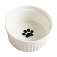 thumbnail image 3 of de Cerámica para Gatos con Soporte , Cuenco de Agua Antideslizante, Ptos para Gatitos, Comida de Hierro para Perros de Tamaño Pequeñ , Cuenco Cuenco Yinane Comedero para mascotas, 3 of 6