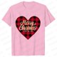 thumbnail image 1 of Camiseta de Feliz Navidad para mujer, camisetas de Hip Hop, ropa femenina con gráfico de dibujos animados, camisetas de manga corta Y2k a la moda, ropa estética, 1 of 5