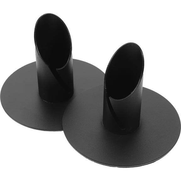 unbranded  2 Pcs Sconces Wall Metal Pillar Candle Holder Simple Style Sturdy