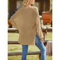thumbnail image 5 of Sociala Womens Long Sleeve Lightweight Sweater Tops V Neck Button Down Shirt Tops, 5 of 6