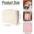 thumbnail image 7 of Stylish Handheld Partitioned Cosmetic Bag, Standing Partition Makeup Bag, Waterproof Multifunctional Make up Bags, 7 of 7