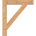 thumbnail image 3 of Ekena Millwork 3 1/2"W x 26"D x 30"H Traditional Block Smooth Bracket, Western Red Cedar, 3 of 25