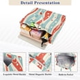thumbnail image 3 of FORMRS Womens Corduroy Tote Bag Crossbody Shoulder Handbag with Pocket, Light Blue Pattern, 3 of 7
