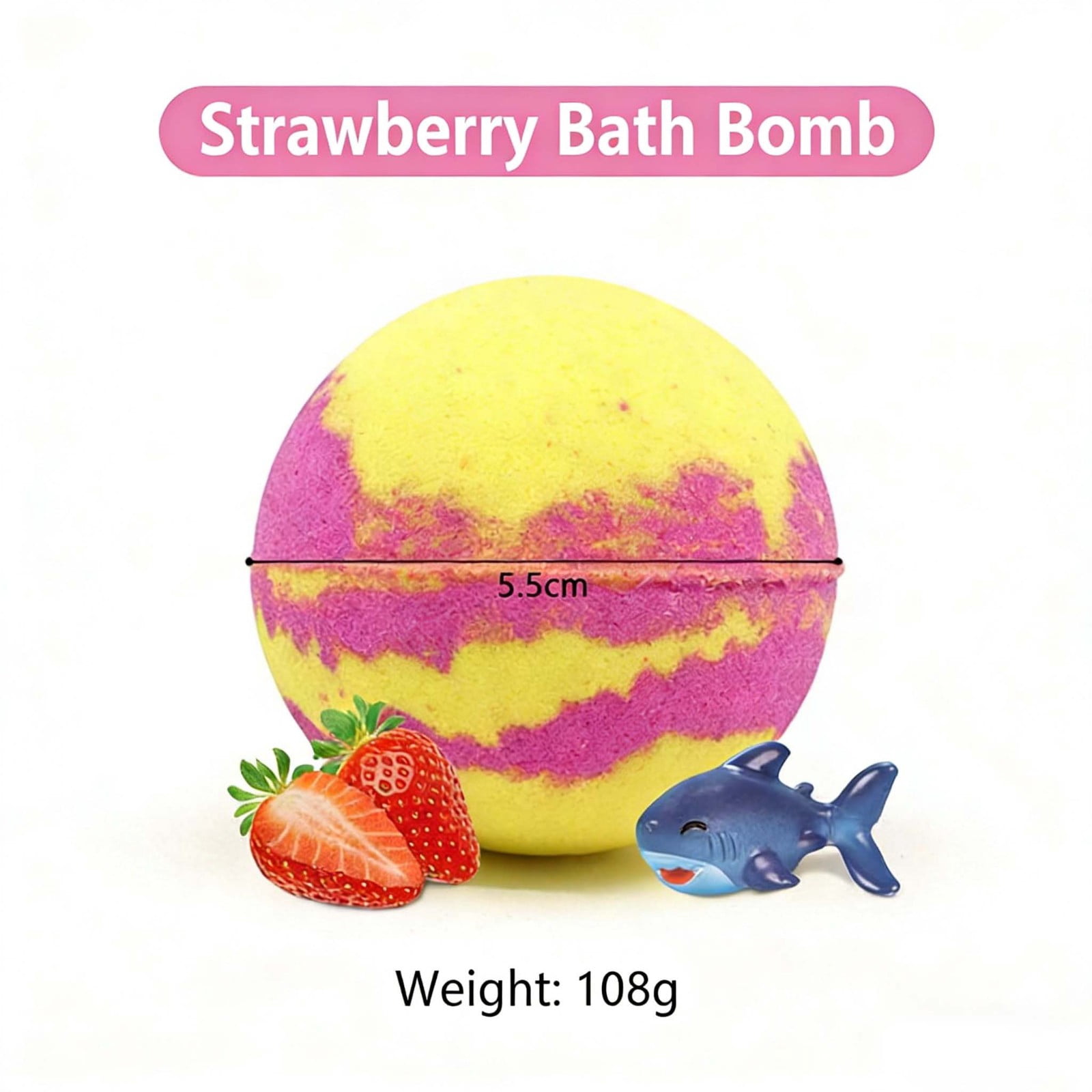 6PCs Ocean Theme Bath Bombs Box Set,Natural Mega Bubble with Surprise Toy,Essential Oil Bubble for Women,Mother Birthday Gifts Inside,Fun and Bright Colors Bubble Set,Ideal Stuffers For Family