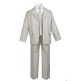 thumbnail image 6 of Infant,Toddler & Boy Wedding Formal Party Suit Taupe Khaki S-XL,2T,3T,4T,5,6,-20, 6 of 7