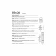 thumbnail image 2 of Simplicity Paper Sewing Pattern 9400 - Bags, 2 of 3