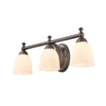 thumbnail image 4 of 4423-RBZ Millennium Lighting 3 Light Bath Vanity-8 Inch Tall and 21.5 Inch Wide-Rubbed Bronze Finish, 4 of 5