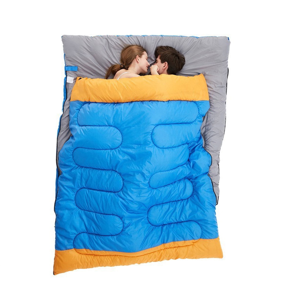 Blanket sleeping bag winter adults for 2 people for outdoor camping