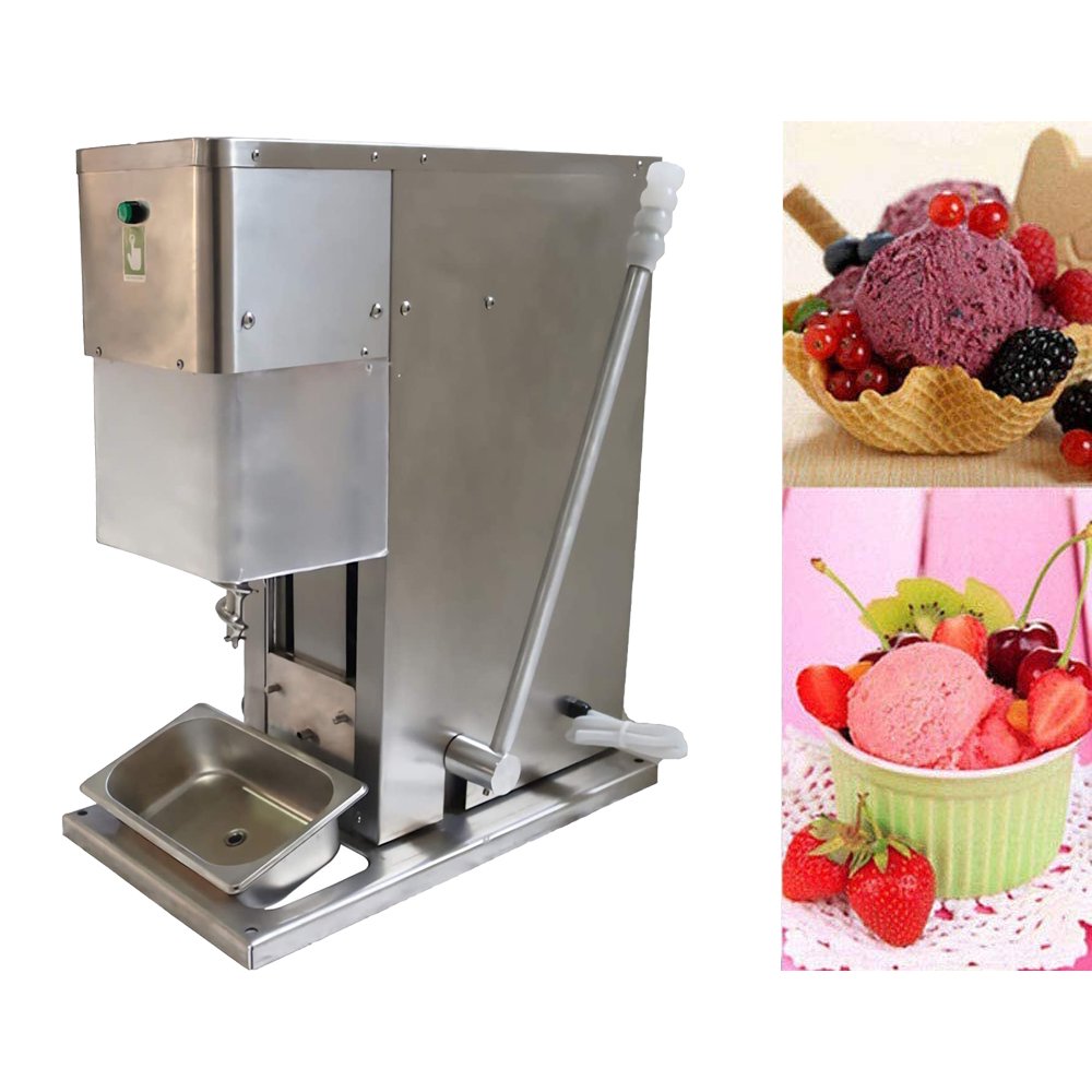 INTBUYING Commercial Fruit Ice Cream Machine Frozen Milkshake Yogurt