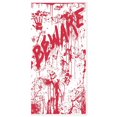 thumbnail image 2 of Beistle Club Pack of 12 Halloween Bloody "BEWARE" Door Cover Party Decorations 5', 2 of 2