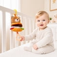 thumbnail image 6 of Kiddiway Jollybaby Baby Stacking Pull Toy with Bell - Plush Figurine & Cute Plushies, Baby Rattles & Plush Rings, Soft Sensory Rattle, Stacking Rings, Auditory, Stroller Hanging,a, 6 of 7