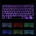 thumbnail image 3 of Estuche para teclado BT retroiluminado desmontable + Ranura para lápiz de mouse Compatible con disipación de calor, 3 of 7