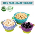 thumbnail image 2 of Baby Bowl Set, Baby Sucker Bowl Anti Slip 3Pcs for Toddler, 2 of 6