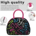 thumbnail image 4 of Reusable Fashion Lnsulated Lunch Bag for Women & Men - Leakproof Water-Resistant Cooler Tote, Large Capacity for Work,Travel,Picnic,Beach & Office., 4 of 6