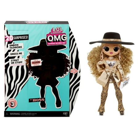 LOL Surprise! Da Boss Fashion Doll with 20 Surprises