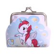 thumbnail image 1 of Mini Monedero Con Estampado De Unicornio Para Mujer Con Diseño De Apertura Con Resorte Scienceny AP007305-03, 1 of 5